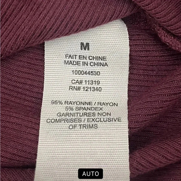 Garage 2 piece long sleeve Crop junior top - Picture 4 of 7